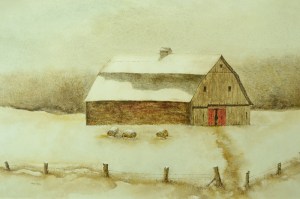 Prairie Barn in Alberta